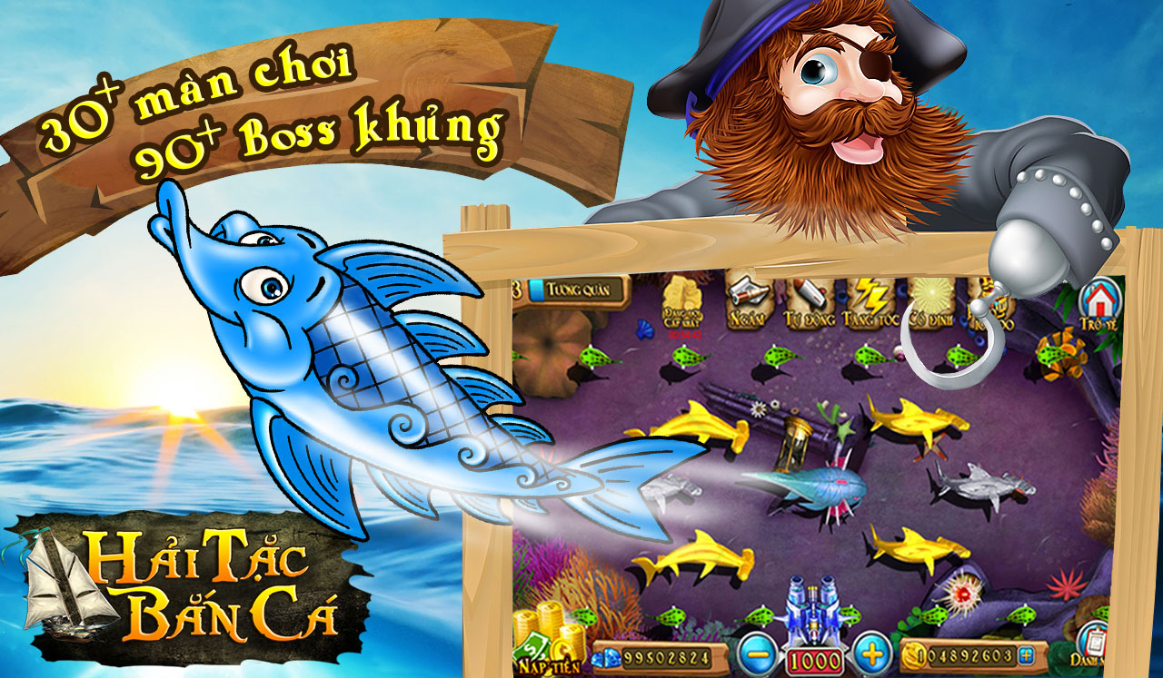 Bắn Cá Hải Tặc 88Vin - Rinh Ngay Jackpot! 2 Dzogame - Hải Tặc Bắn Cá - Chính thức mở cửa trong tháng 3 này